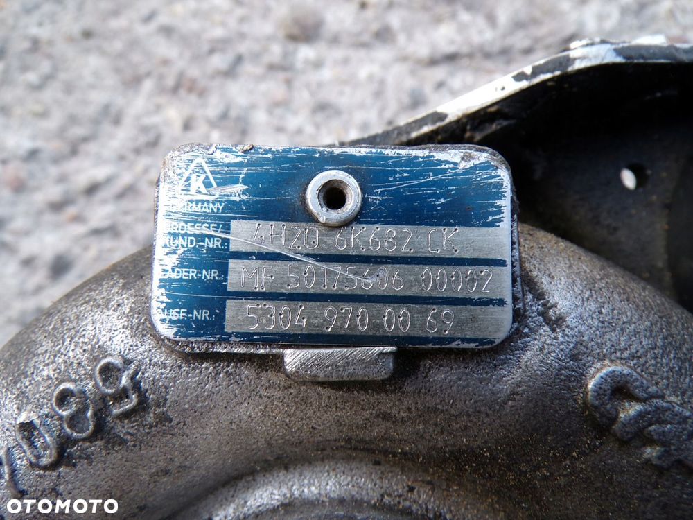 TURBOSPRĘŻARKA LAND ROVER DISCOVERY JAGUAR S-TYPE 2.7 D 53049700069 - 3