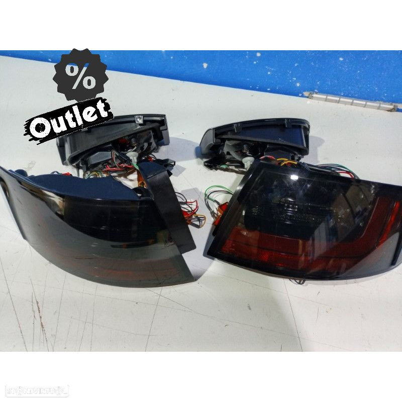 R012405C2 FAROLINS AUDI A4 B8 AVANT LEDS DINAMICO PRETOS 08-11 CARDNA TUBELIGHT - 4