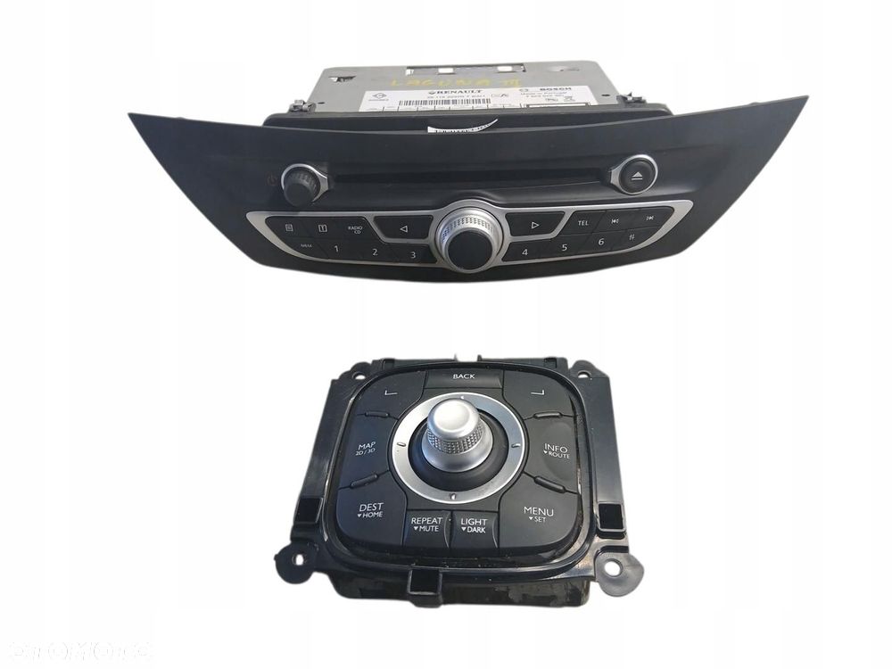 radio cd panel nawigacji renault laguna iii 281152237r 253b00345r - 1