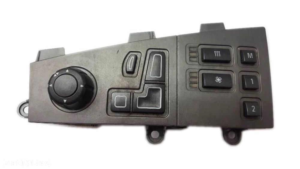 PANEL PRZEŁĄCZNIK STEROWANIA FOTELA PRZÓD LEWY BMW 7 E65 6918406 - 1