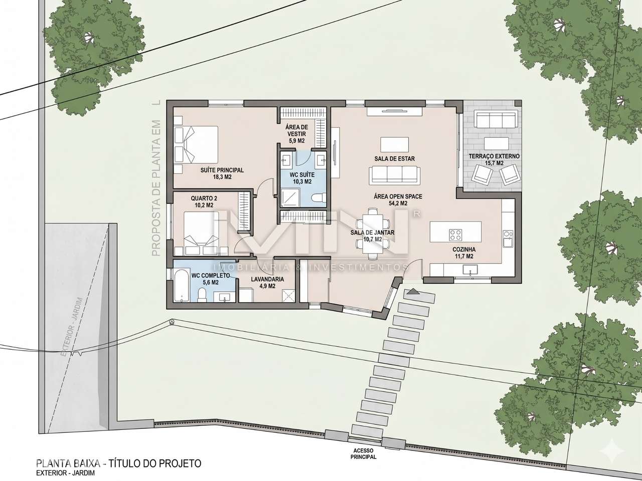 510m2 de Natureza a um Passo do Porto - 2 frentes - Grande imagem: 3/31