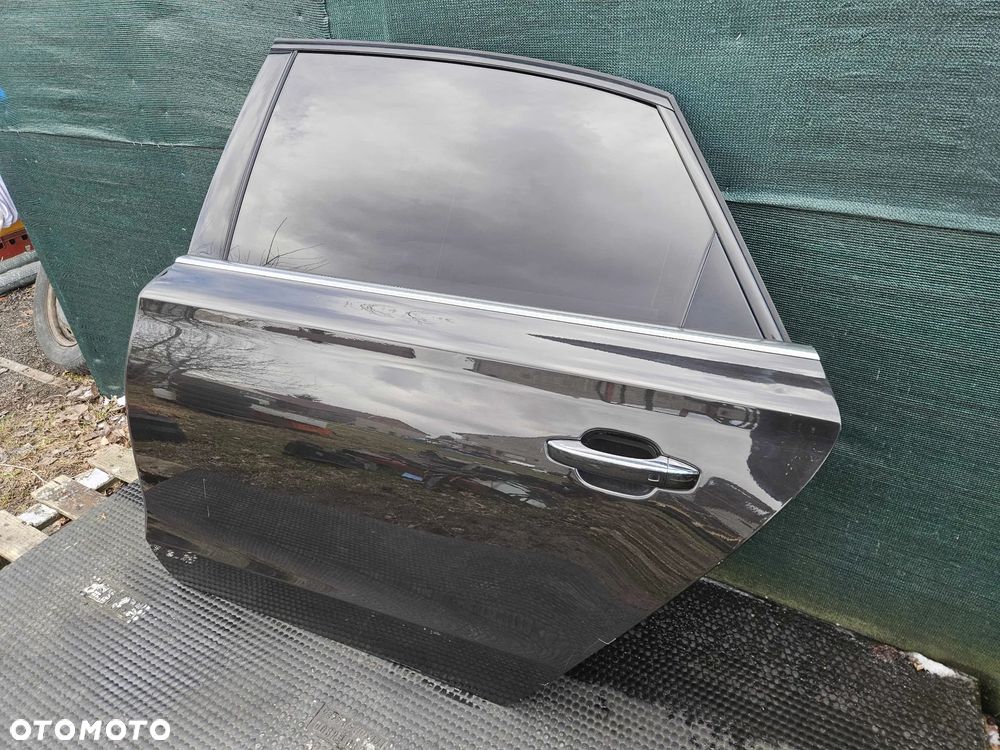 Drzwi Tyl Tylne Lewe Czarne LY8X Kompletne Boczek BOSE Roleta AUDI A8 D4 Long - 4