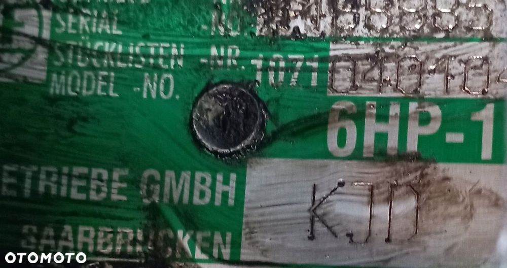 AUDI A6 C6 SKRZYNIA BIEGÓW KJD 3.0 V6 - 3