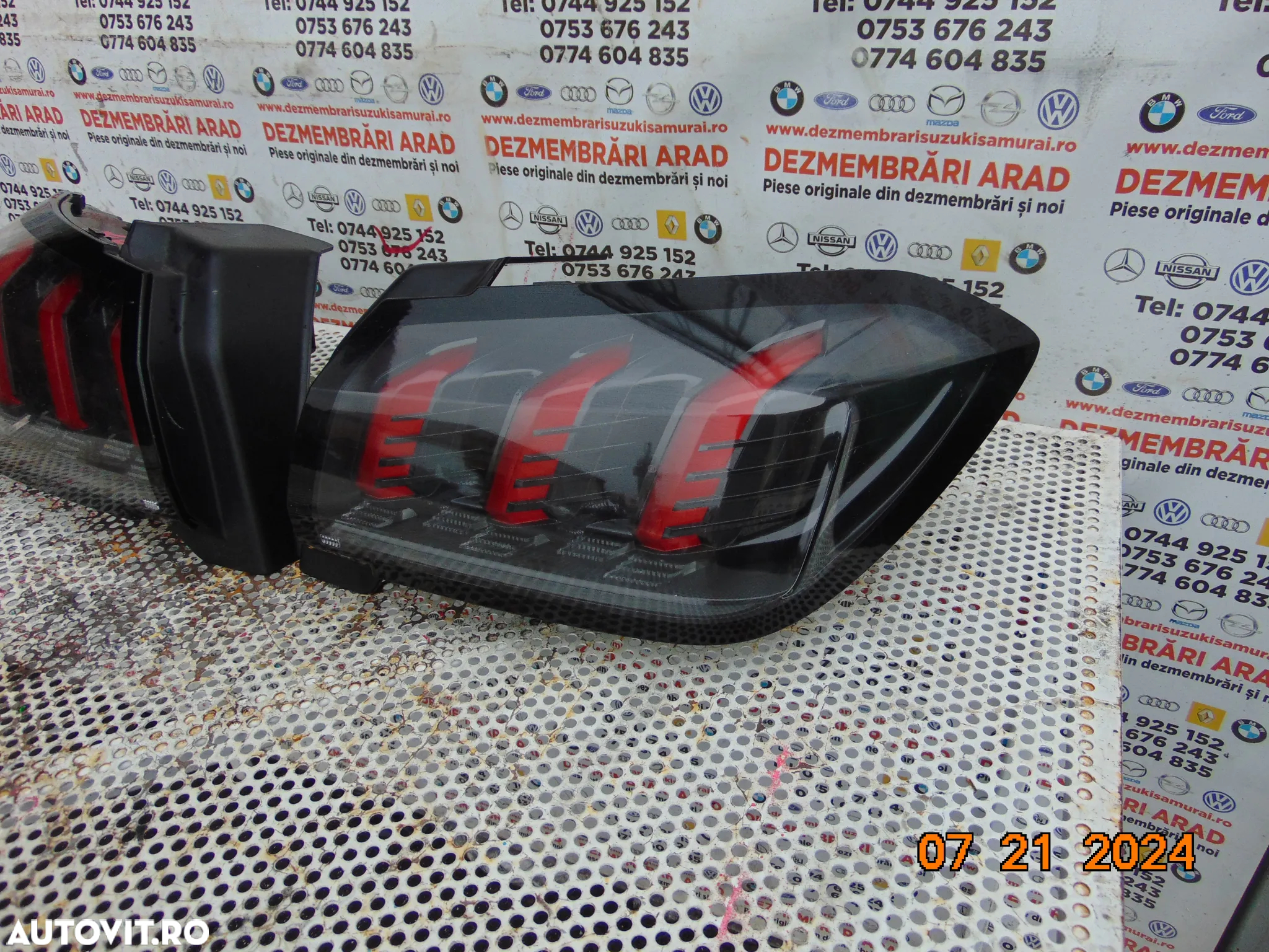 Stop Peugeot 208 dupa 2019 stopuri spate stanga dreapta led lampa tripla spate - 3