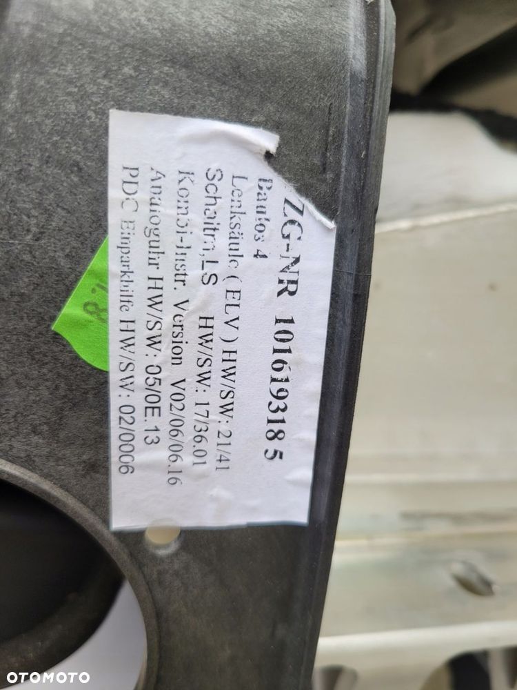 VW PHAETON II DESKA KONSOLA PODUSZKI PASY AIRBAG ANTHRAZIT ORYGINAŁ - 9
