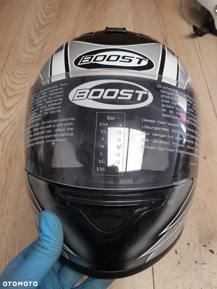 Kask motocyklowy Boost rozmiar M - 4