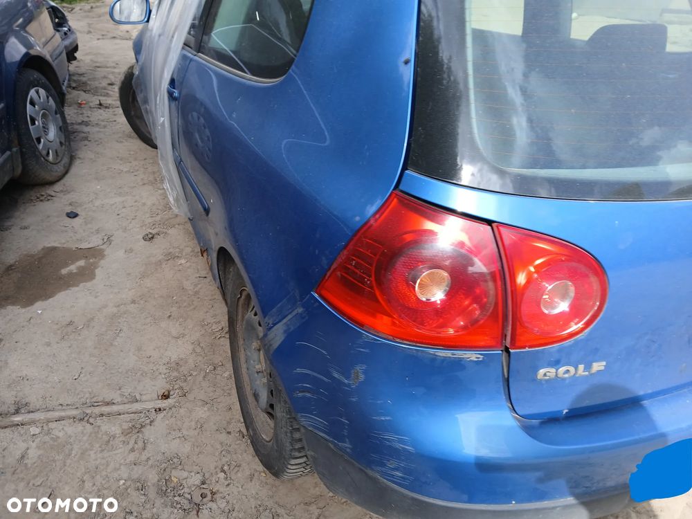 VOLKSWAGEN GOLF V 5 LC5G maska pokrywa silnika klapa bagażnika zderzak lampa reflektor pas - 6