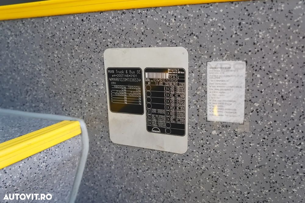 MAN INTERCITY / EURO6 / KILOMETRAJ 63.000 KM / IMPORTAT / AUTOMAT / - 37