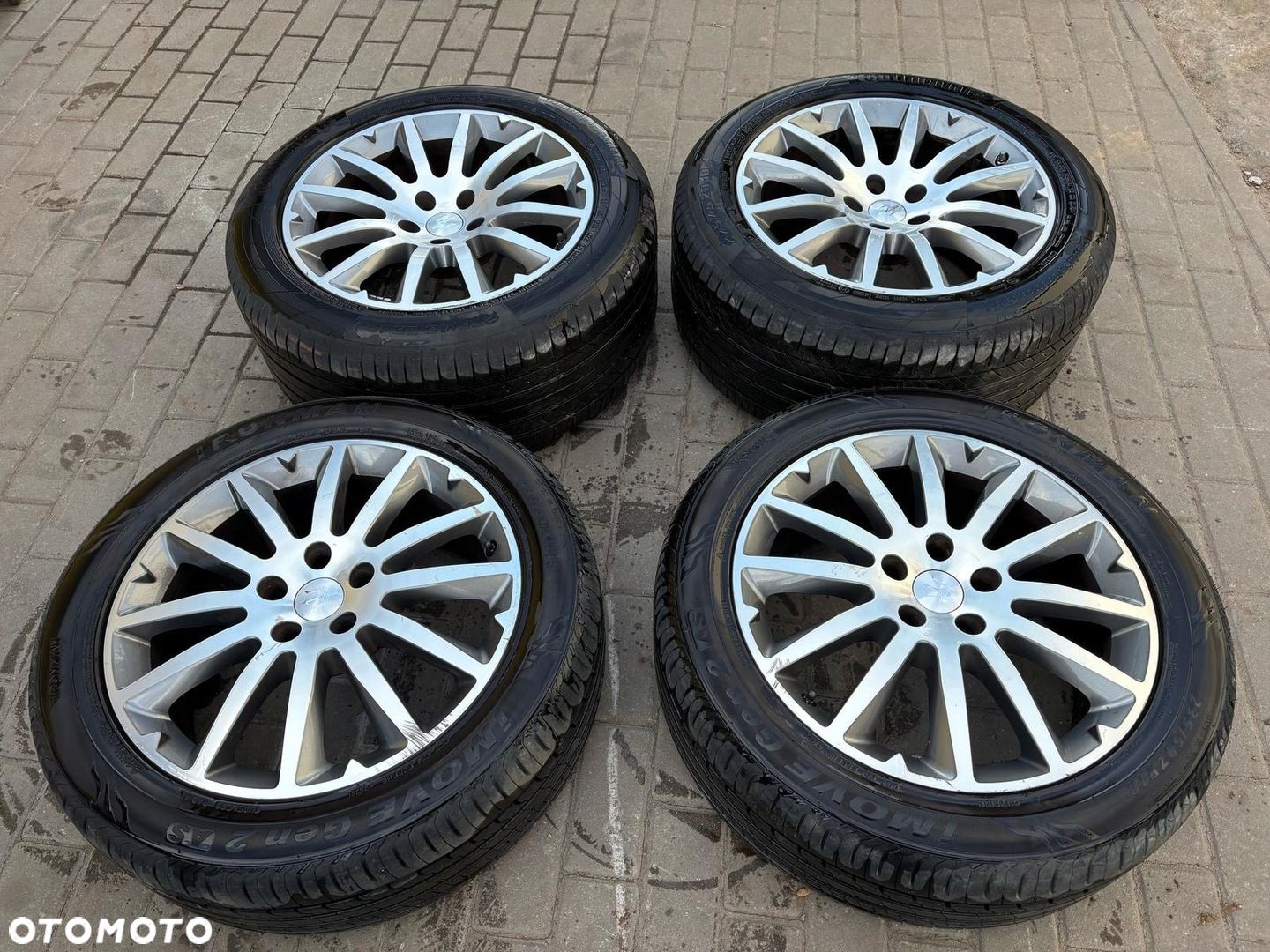 MASERATI GHIBLI III KOŁA ALUFELGI FELGI R18 5x114.3 OPONY LATO ŁADNE - 1