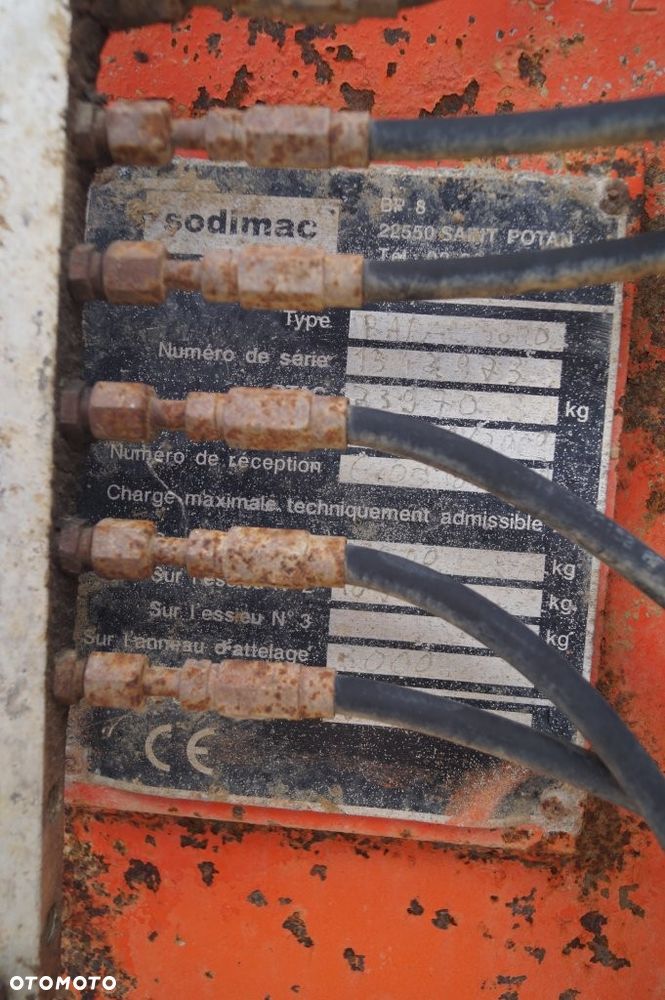 Sodimac Rozrzutnik Obornika RAFAL 3800 2 Osie - 20