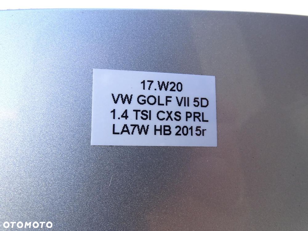 ZDERZAK TYŁ TYLNY 4x PDC LA7W VW GOLF VII 5D HB 5G 12-71r - 16