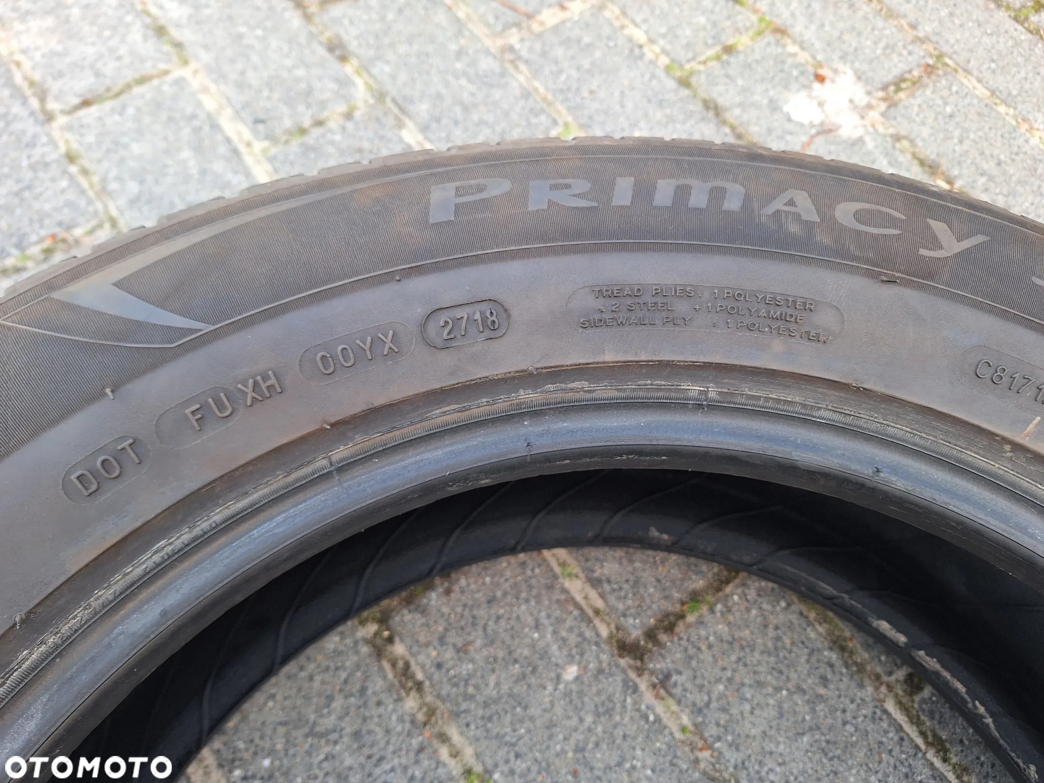 4 szt. opon letnich Michelin primacy 3, rozmiar 225/60/R17, outback - 10