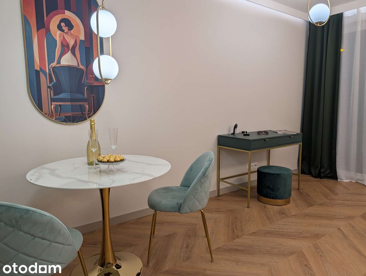 PIERWSZY NAJEM | Butikowe Art Deco | Klimatyzacja | Domowe SPA