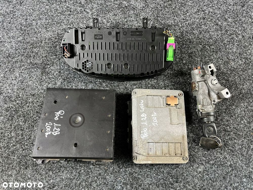 vw polo 9n 1.2 b zestaw startowy do odpalenia 03D906023D - 9