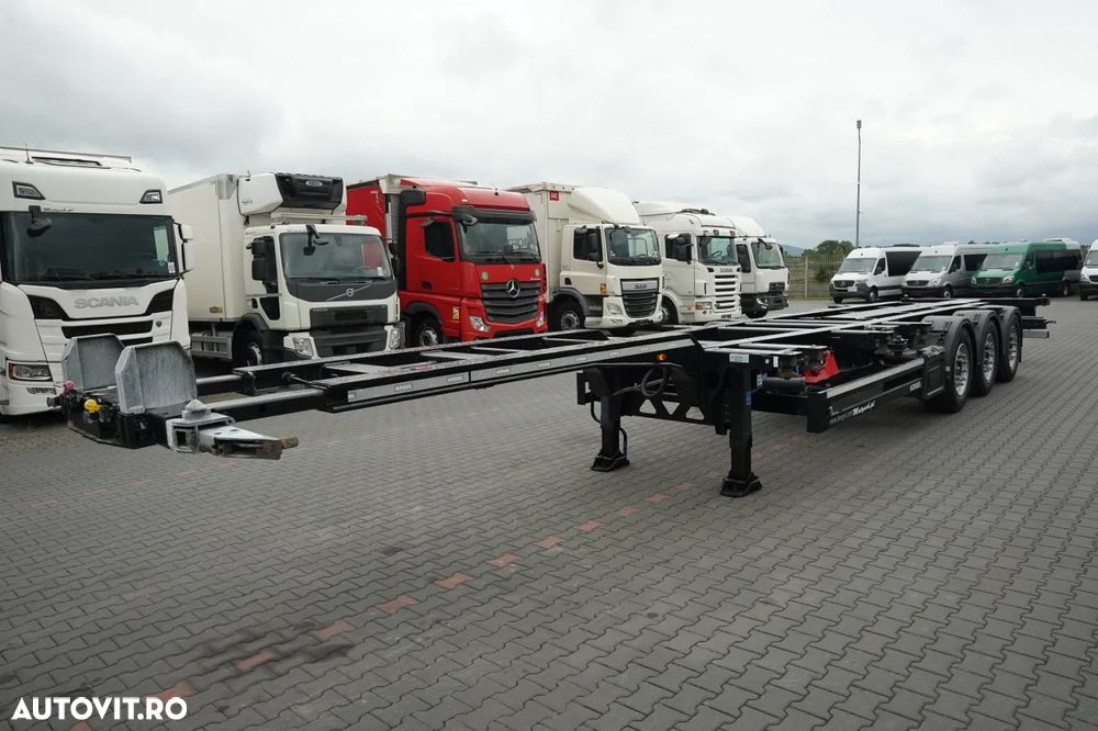 Kögel SEMIREMORCĂ CONTAINER / UNIVERSAL / SPATE EXTENSIBIL / PENTRU TOATE CONTAINERELE - 3