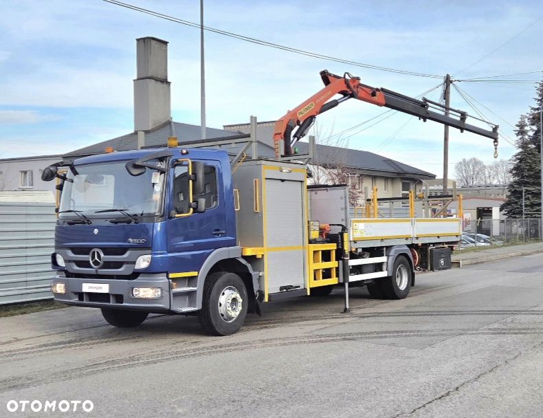 Mercedes-Benz ATEGO 1624 PALFINGER PK12000 PILOT HDS 3 WYSUWY RADIOWY TYLKO 131.000km