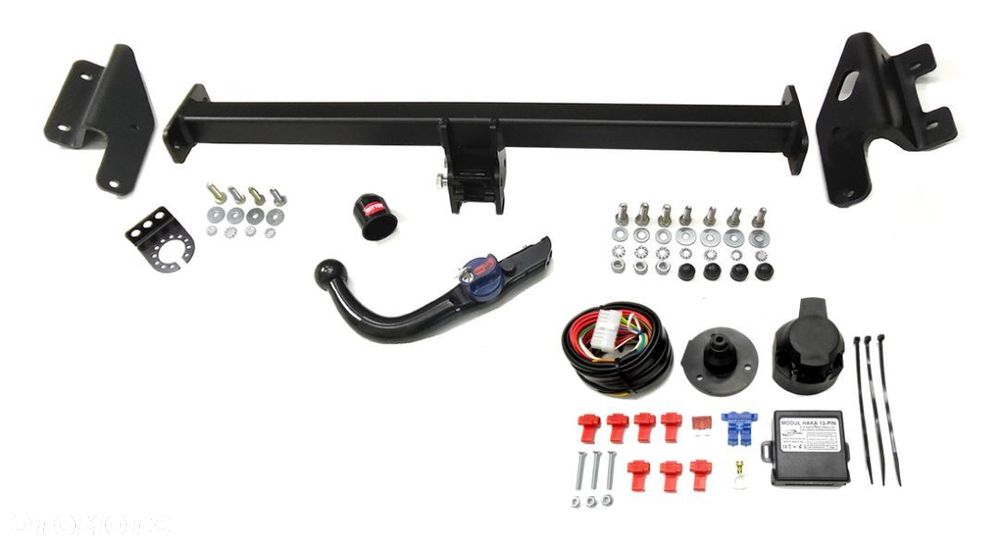 Hak Holowniczy Witter Automatycznie Wypinany Moduł 13 pin + Wiązka do Hyundai IX35 od 2010 do 2015 - 10