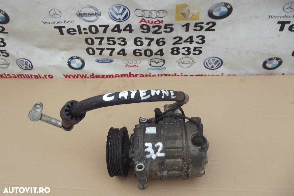 Compresor clima Porsche Cayenne 3.2 benzina 2003-2010 VW Touareg - 4