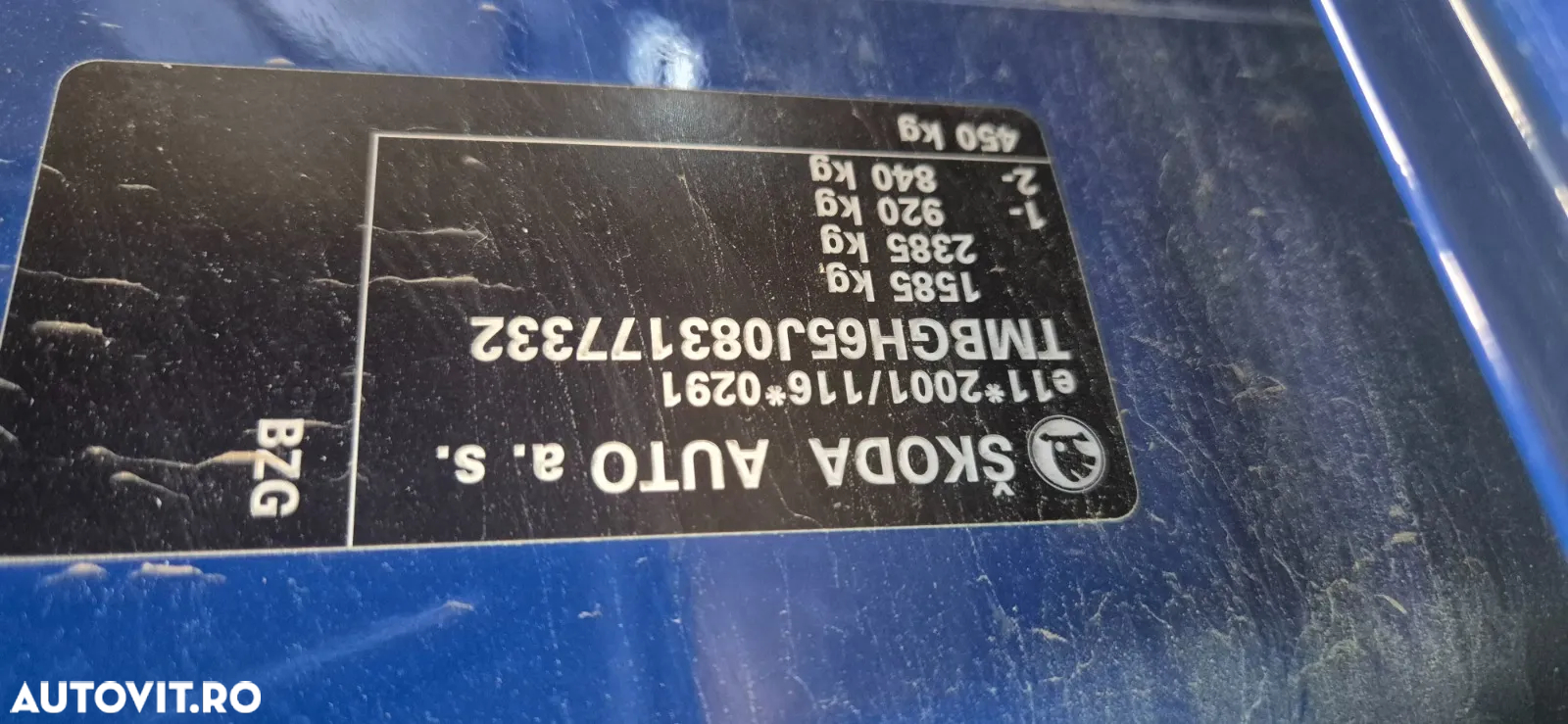 Plansa bord + airbaguri sofer si pasager Skoda Fabia 2 motor 1.2 benzina cod BZG 2008 - 3
