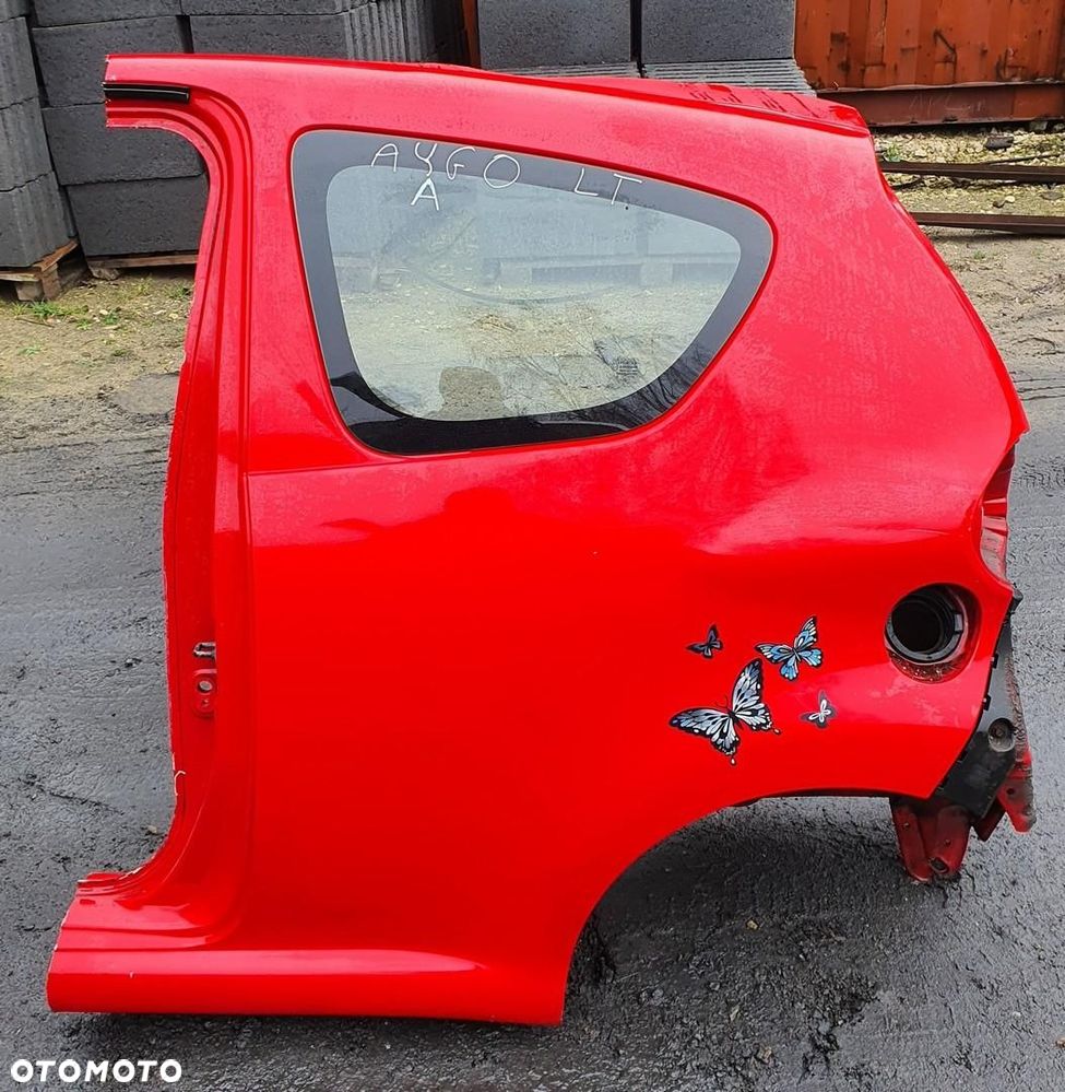 ĆWIARTKA BŁOTNIK LEWY TYŁ TYLNA TOYOTA AYGO 3D - 1
