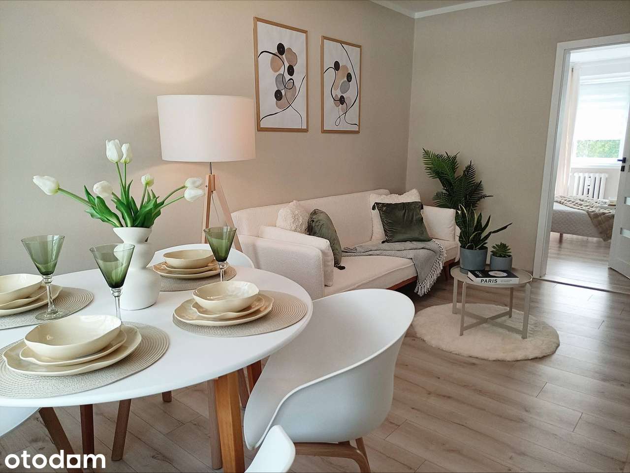 3-pokojowe mieszkanie | Szczecin Dąbie | 48,7 m² | 2 piętro
