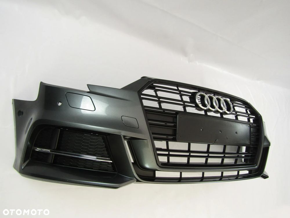 Zderzak przedni Audi A3 16 - 20 S Line Hatchback Sprysk./ Pdc-6  LZ7S - 14