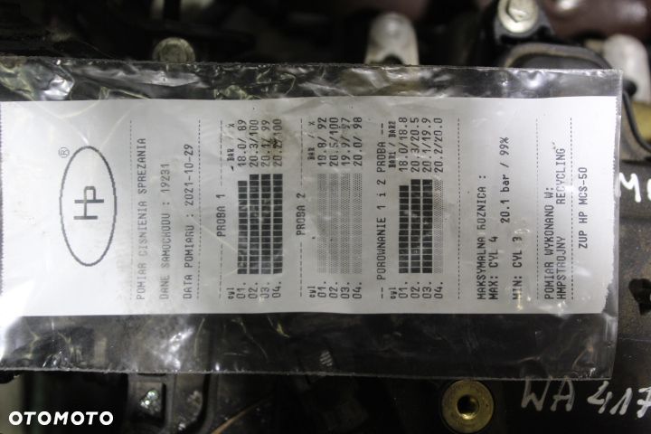SILNIK RENAULT GRAND SCENIC III 1.5DCI K9KN83 - 2