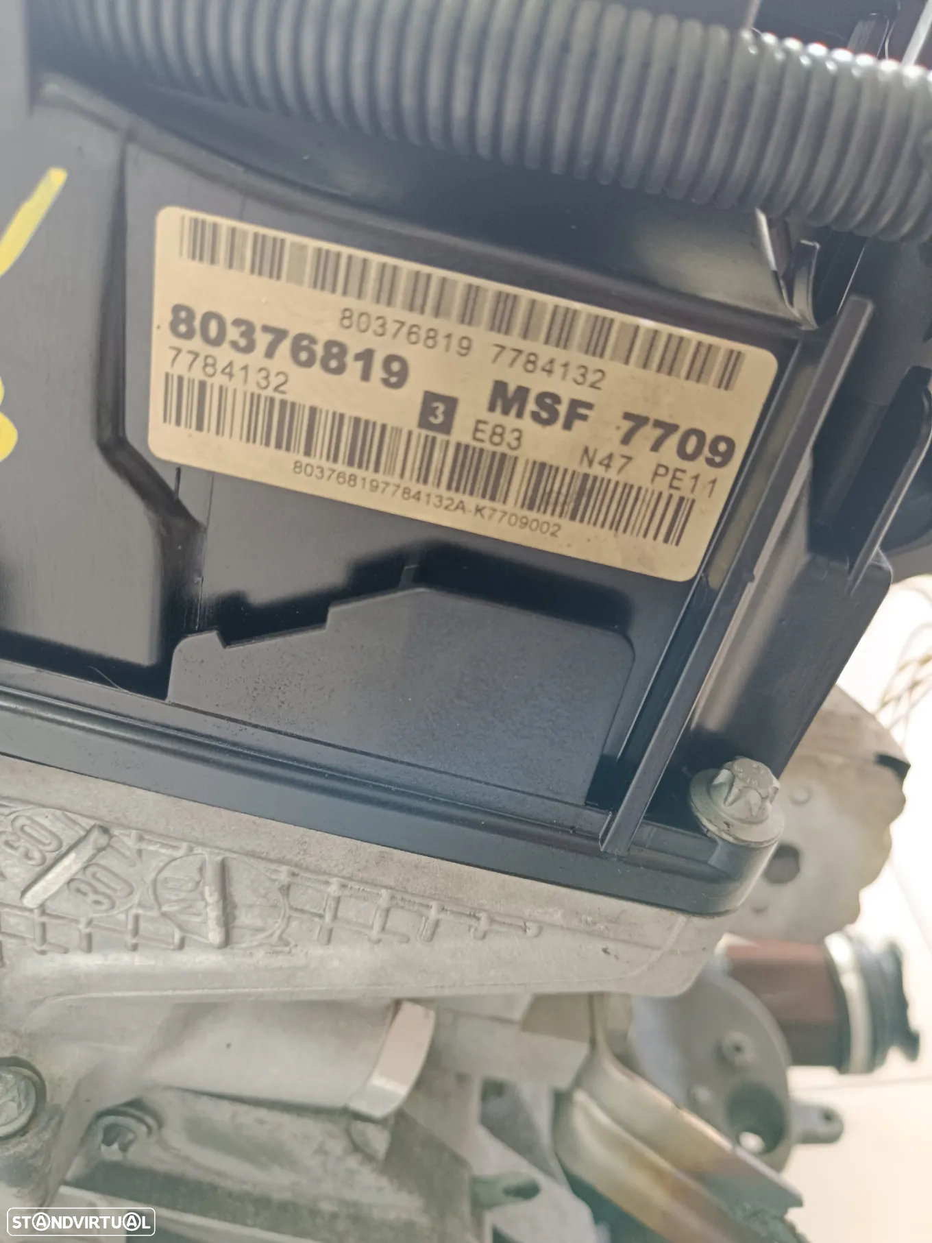 Motor Bmw X3 2.0D 177cv n47D20A E83 caixa velocidades xdrive 4x4 - 7