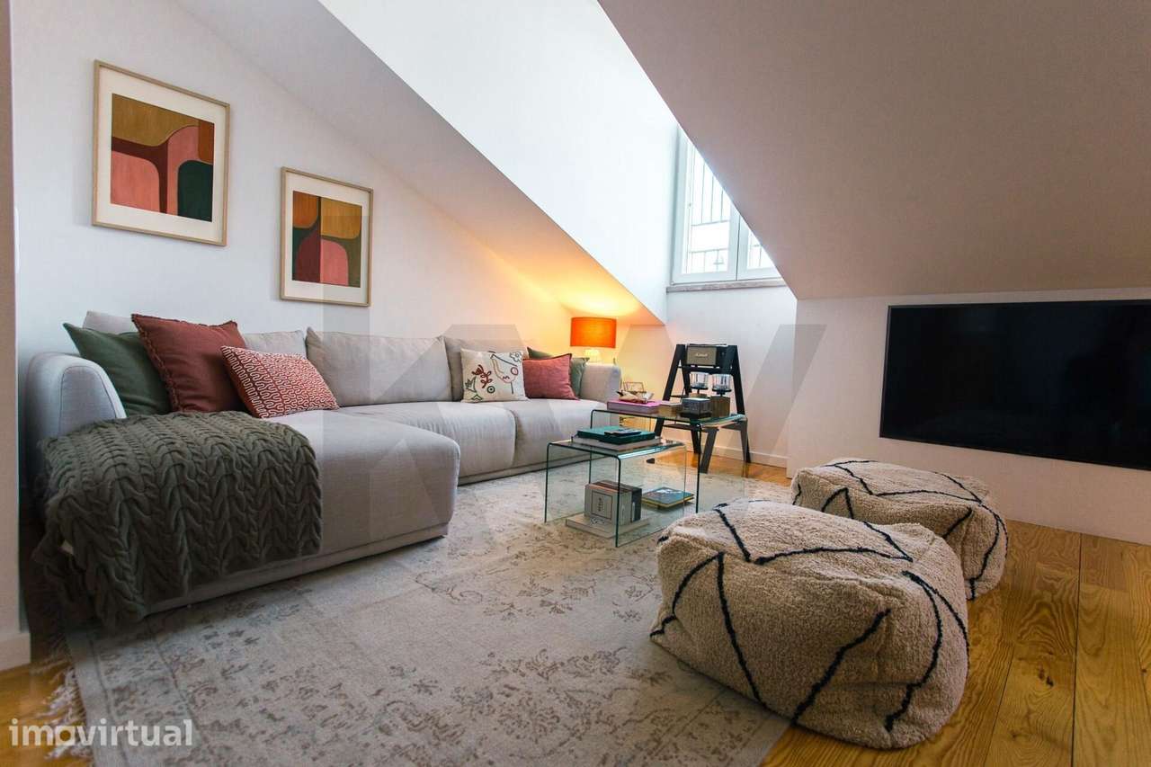 Lisboa, Penthouse Moderna em localização Premium, com terraço e vista - Grande imagem: 4/22