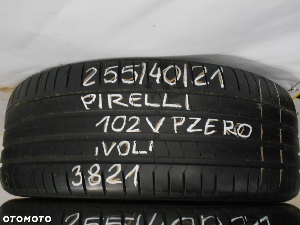 OPONY  255/40R21 PIRELLI P ZERO VOL DOT 0823 /  3821 7.1MM - 2