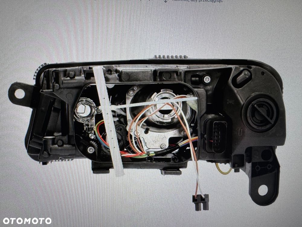 Audi A6 C6 reflektor przód błotnik przód lift - 3