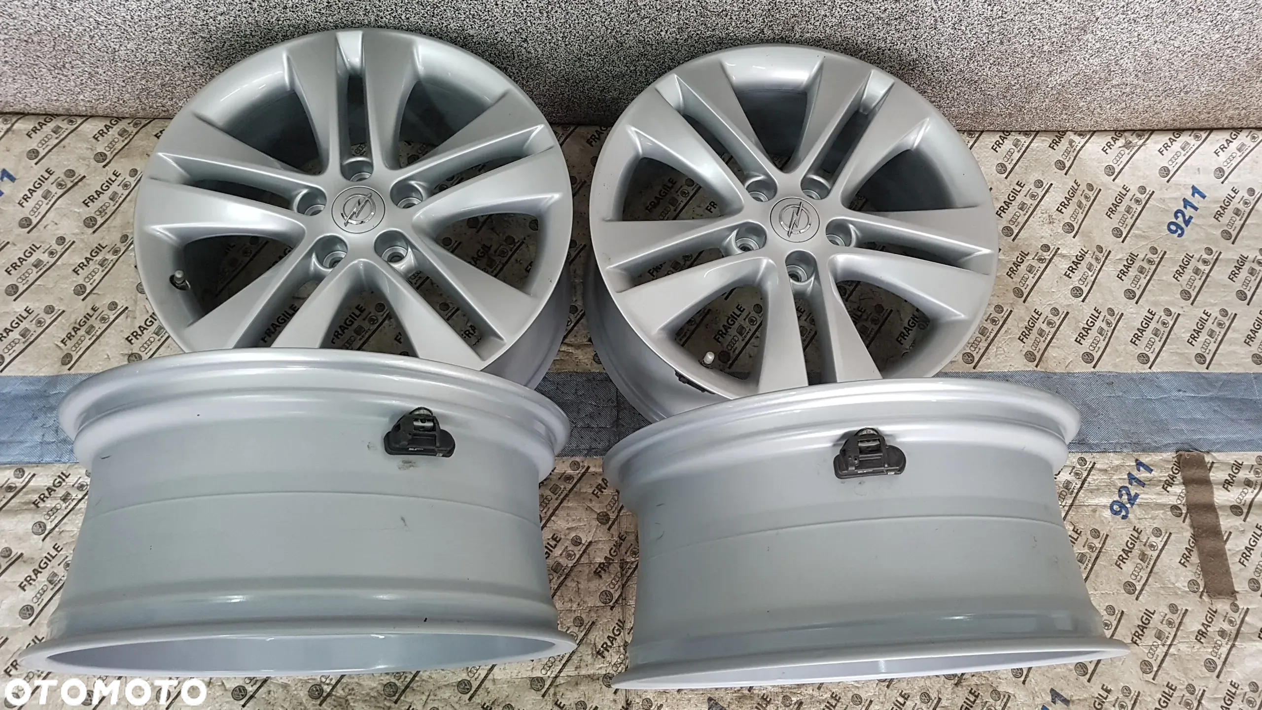 FELGI ALUMINIOWE ORYGINAŁ GM OPEL INSYGNIA B ASTRA J ZAFIRA C  8jx18  ET46 5x115 TPMS - 11