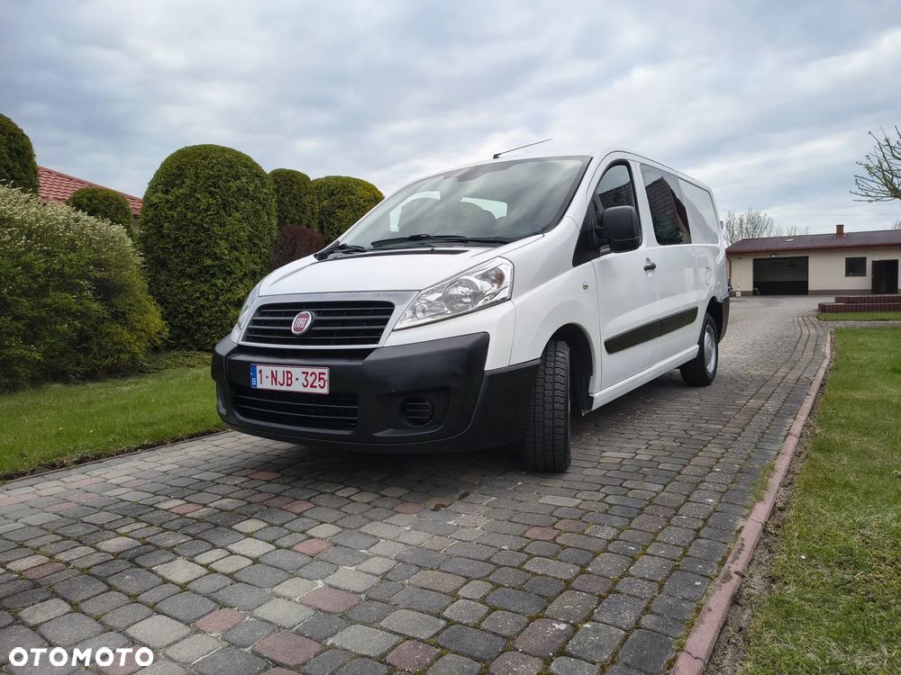 Fiat SCUDO Klima Elektryka Dubel Kabina 6os Brygadówka Hak - 9