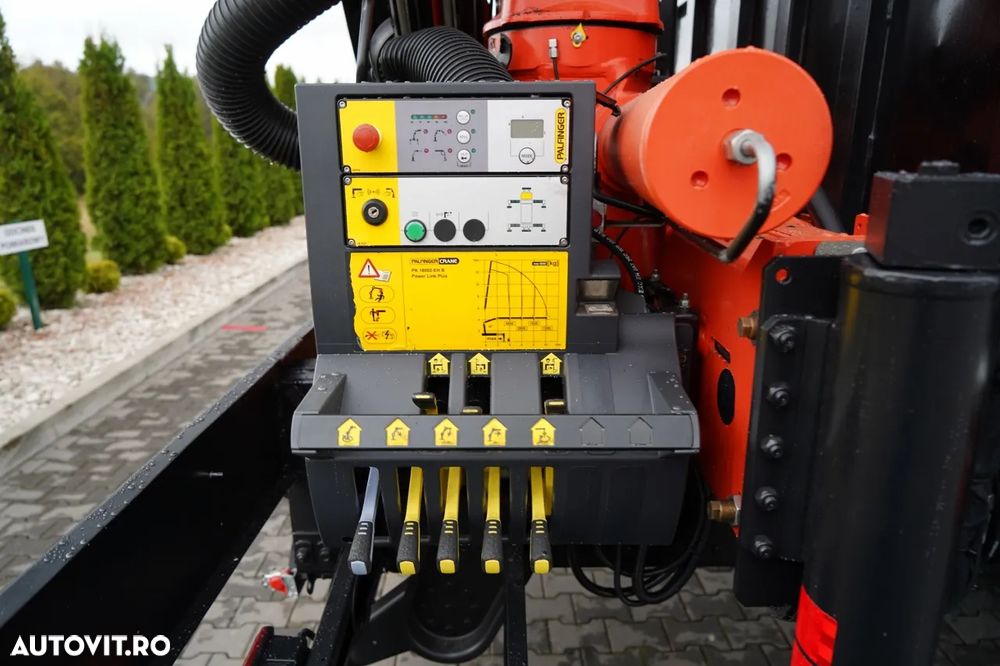 MAN TGS 26.440 / 6X2 / CAROSERIE 7,5 M / PUNTE RIDICATĂ + PALFINGER PK 18002 HDS / MAX. CAPACITATE DE RIDICARE: 6.000 KG / RADIOCOMANDĂ / ROTARE / I-PARK COOL / MANUALĂ / EURO 6 - 20