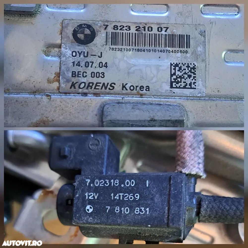 Racitor de gaze cu supapa egr BMW F20 E90 F32 F07 F066 F01 E84 F25 E26 E70 F15 E71 - 4