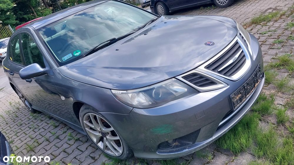 Przód Saab 9-3 93 Lift FL Aero KOLOR 303 maska pas chłodnice wzmocnienie lampa prawa lewa przednia EUROPA SOCZEWKA brak błotników i zderzaka - 3