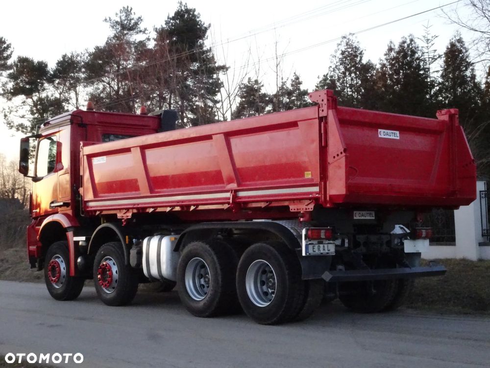 Mercedes-Benz Arocs Hydroburta Dautel Kipper 8x4 idealny stan - 4
