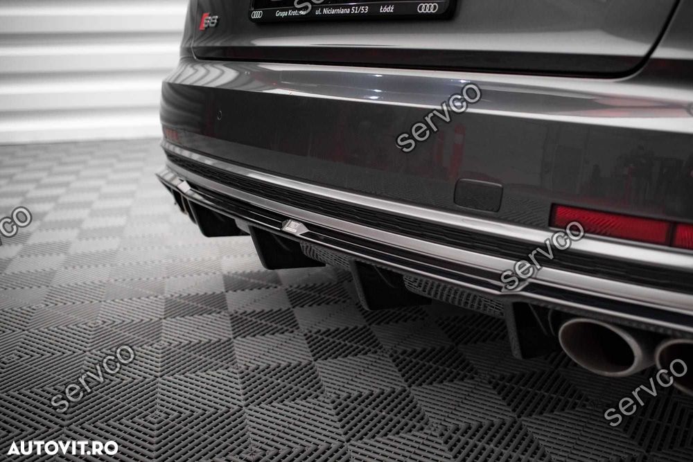 Prelungire difuzor bara spate Audi S8 A8 D5 Sline 2020- v11 Maxton - 5