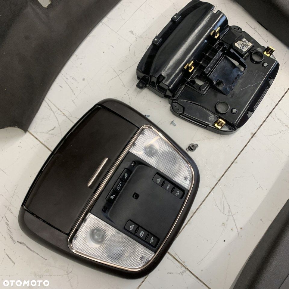 Podsufitka brąz alkantara słupki komple JEEP GRAND CHEROKEE IV WK2 LIFT 13r - 7