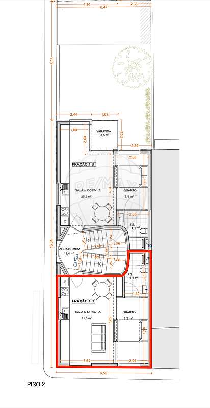Apartamento T0 para venda - Grande imagem: 5/5