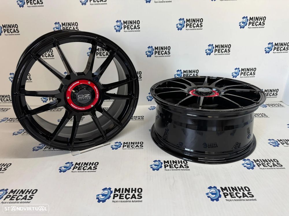 Jantes Look OZ Ultraleggera em 18 (5X100/5x112) Preto Brilho - 4