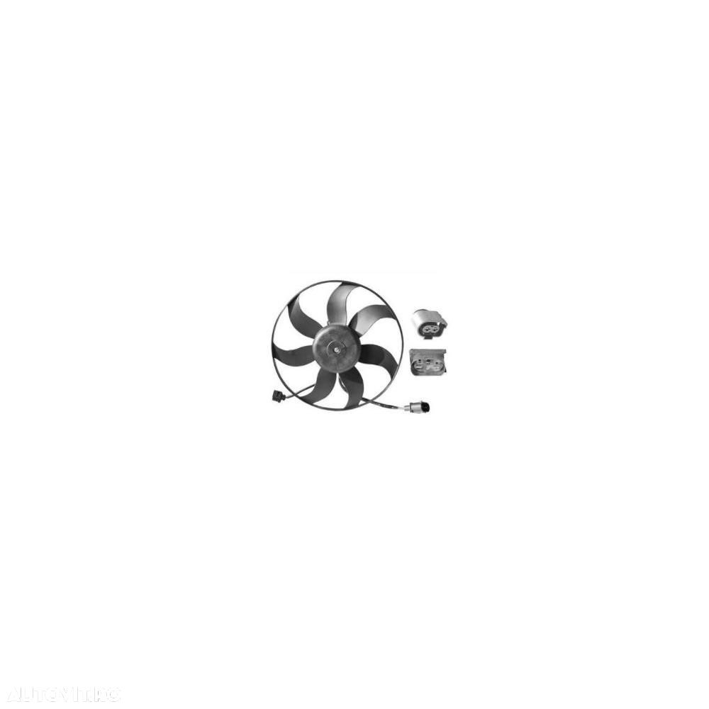 GMV ventilator radiator Audi A1 (8X), 2010-2018, motor 1.8 TFSI, benzina, 300 W; 360 mm; (4 +2) pini, tip Siemens / Brose - 1