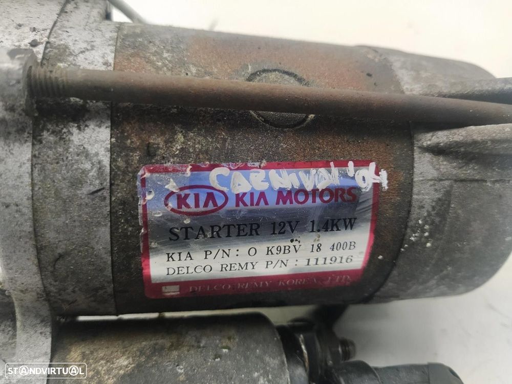 MOTOR ARRANQUE KIA CARNIVAL II 2004 - 1