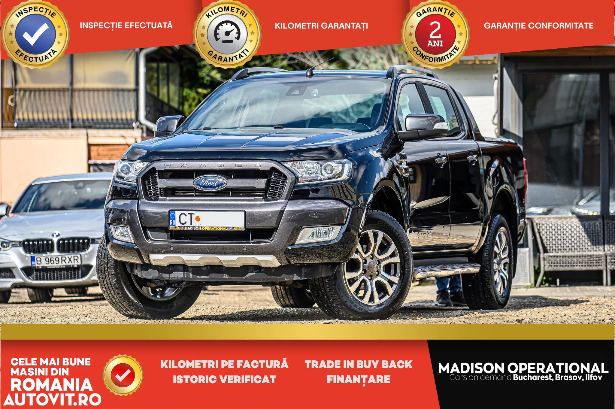 Ford Ranger Pick-Up 3.2 TDCi 4x4 Cabina Dubla WILDTRACK Aut. - 1