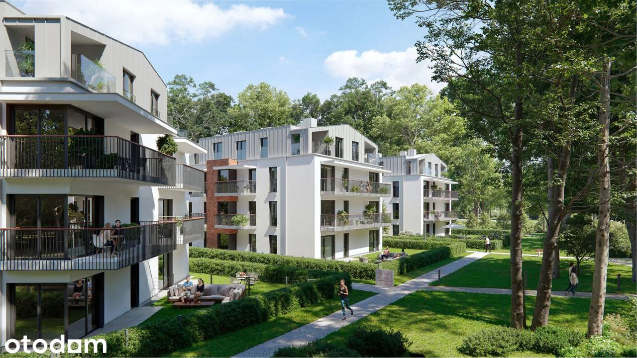 2-pokojowe mieszkanie 37m2 + ogródek