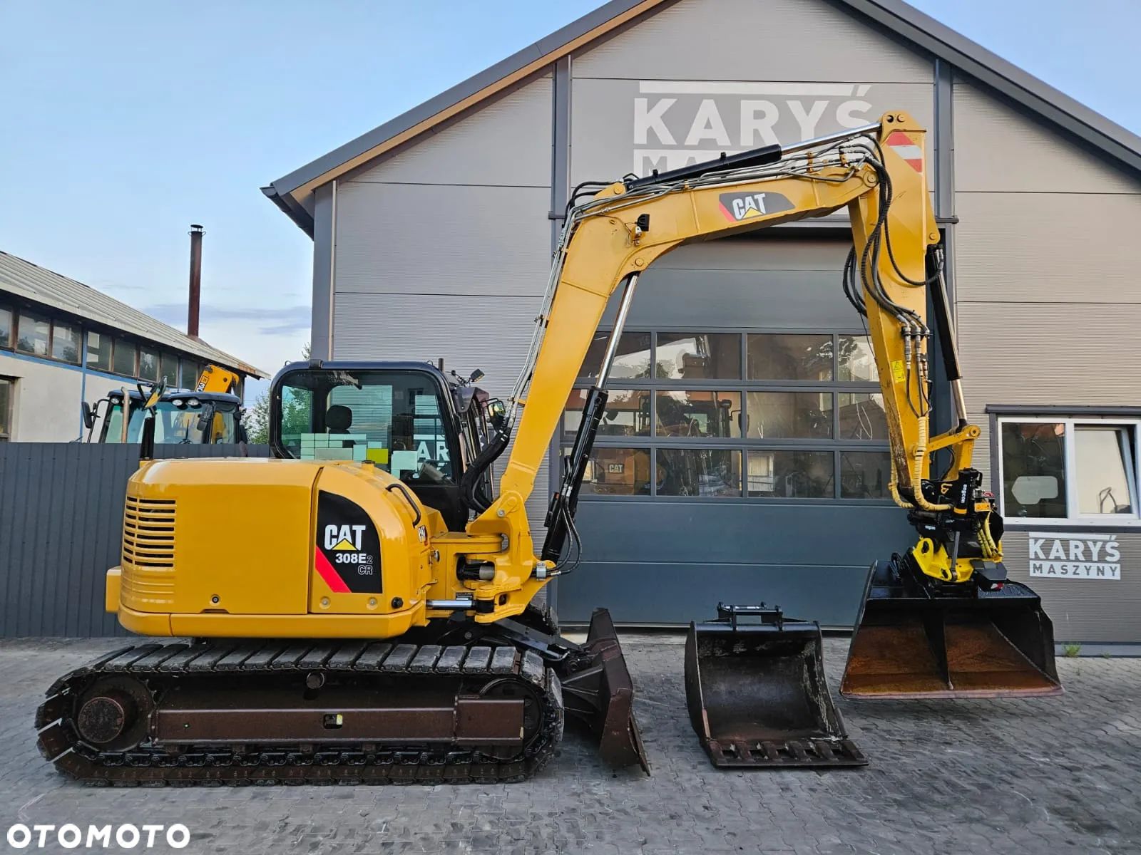 Caterpillar MINIKOPARKA CAT CATERPILLAR 308E2 CR 308 E2 307 309 2013R. ROTOTILT - 1