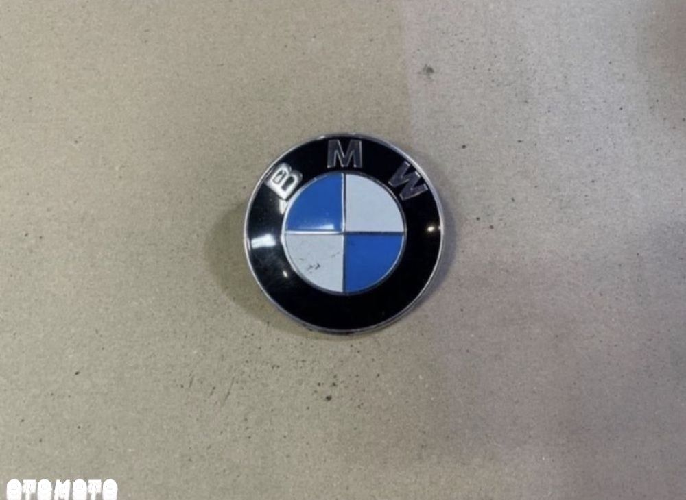 8132375 emblemat znaczek maski bmw 3 e46 5 e39 - 1