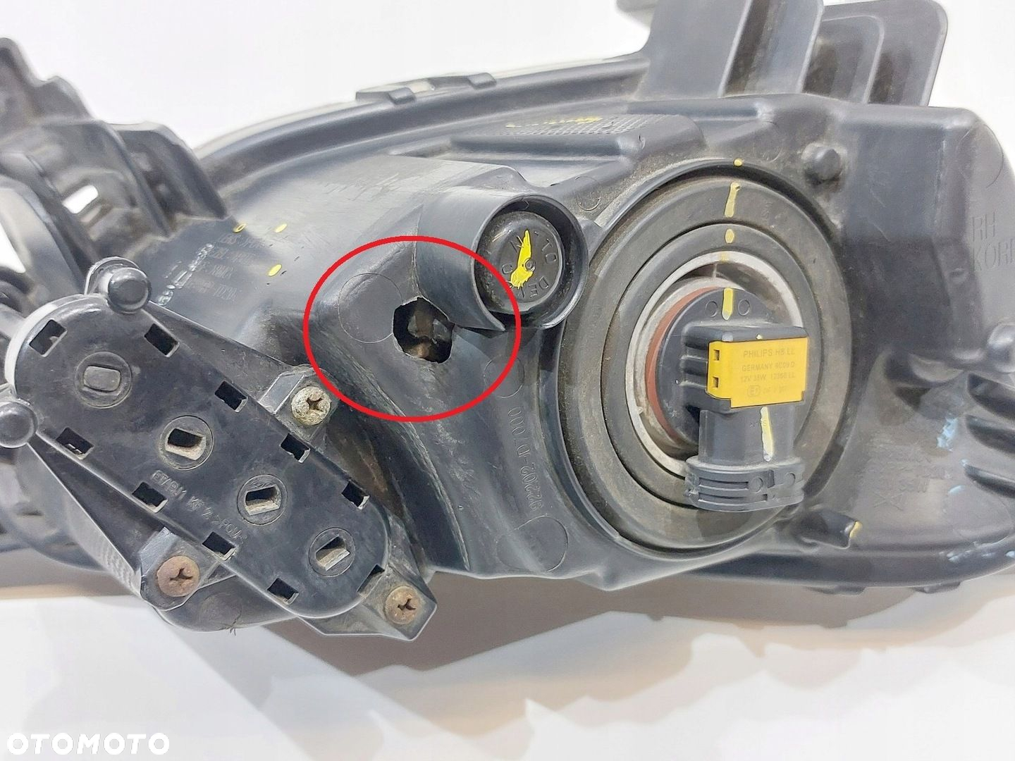 HALOGEN PRAWY HYUNDAI TUCSON III 15r 92202-D7000 - 5