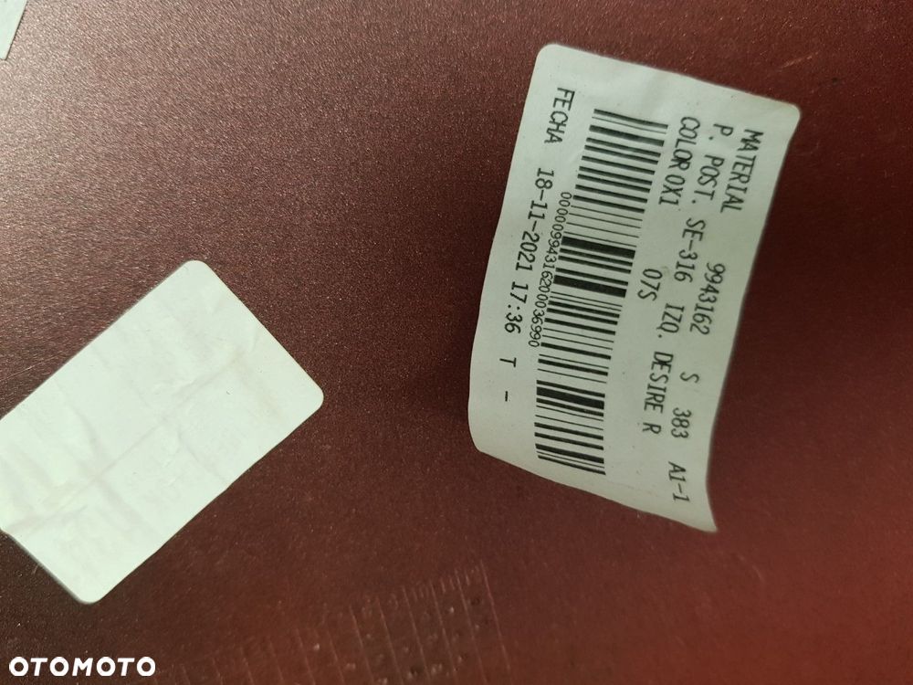 ŁADNY NAROŻNIKA LEWY ZDERZAK TYLNEGO LEWA TYŁ CUPRA FORMENTOR PDC 5FF807983A  L0X1 - 6