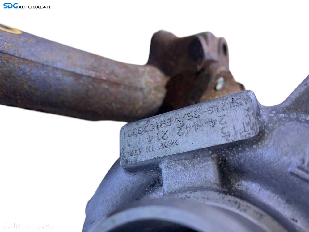 Turbo Turbina Turbosuflanta Opel Vectra C 2.0 DTI 74 KW 2002 - 2008 Cod 24442214 454216-35 [B3792] - 5